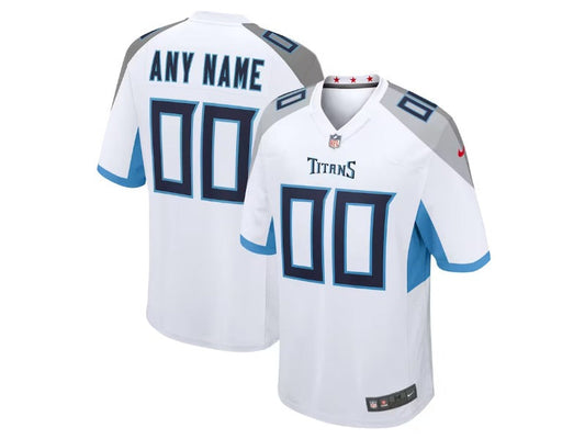 Adult Tennessee Titans number and name custom Football Jerseys