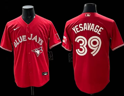 Men/Women/Youth Toronto Blue Jays Trey Yesavage #39 baseball Jerseys red