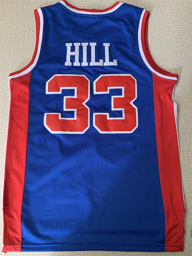 Detroit Pistons Grant Hill NO.33 Basketball Jersey