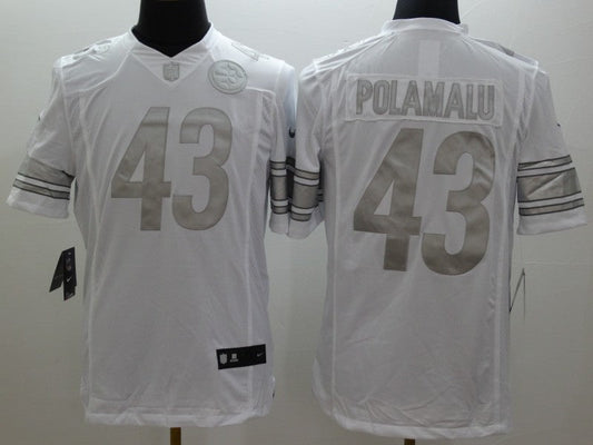 Adult Pittsburgh Steelers Troy Polamalu NO.43 Football Jerseys