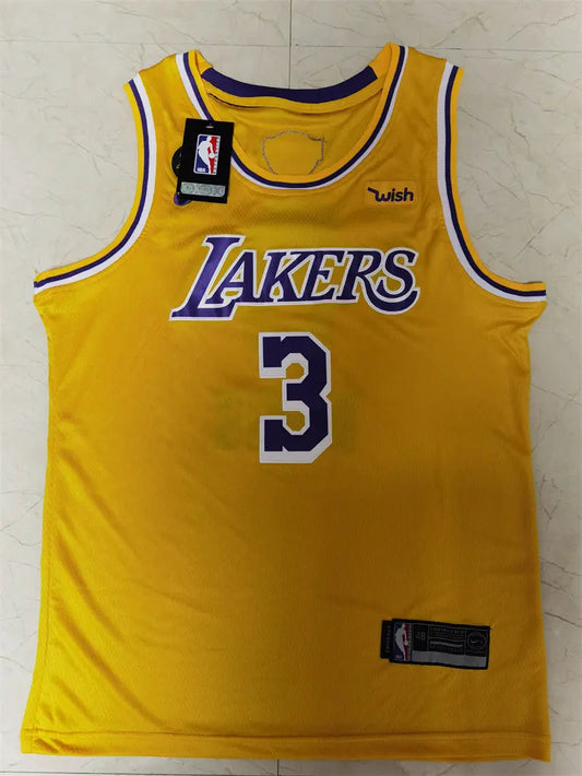 Los Angeles Lakers Anthony Davis NO.3 Basketball Jersey