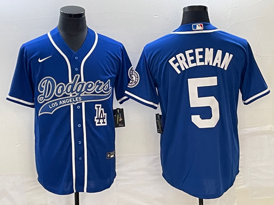 Men/Women/Youth Los Angeles Dodgers Freddie Freeman #5 baseball Jerseys
