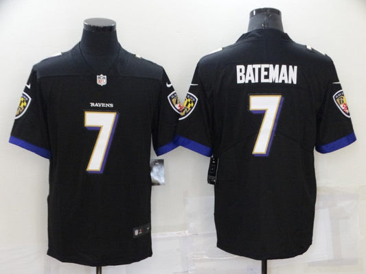 Adult  Baltimore Ravens Rashod Bateman NO.7 Football Jerseys