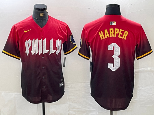 Men/Women/Youth Philadelphia Phillies Bryce Harper #3 baseball Jerseys