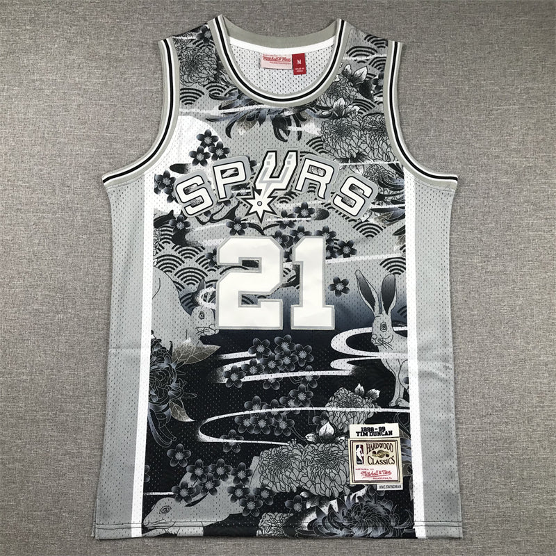 San Antonio Spurs Tim Duncan NO.21 Basketball Jersey