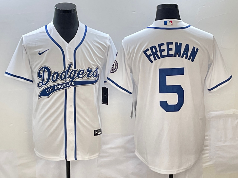 Men/Women/Youth Los Angeles Dodgers Freddie Freeman #5 baseball Jerseys