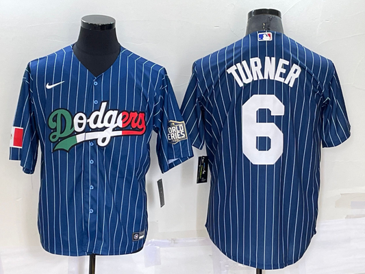 Men/Women/Youth Los Angeles Dodgers Trea Turner #6 baseball Jerseys
