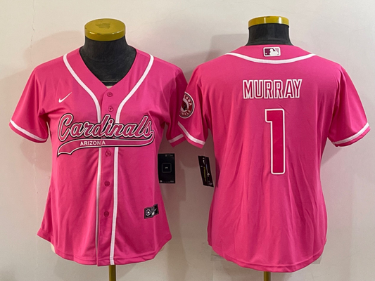 Women Arizona Cardinals Kyler Murray NO.1 Football Jerseys