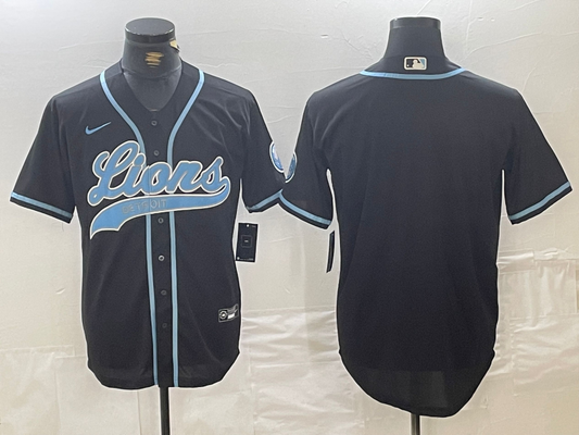 men/women/kids Detroit Lions baseball Jerseys blank or custom your name and number