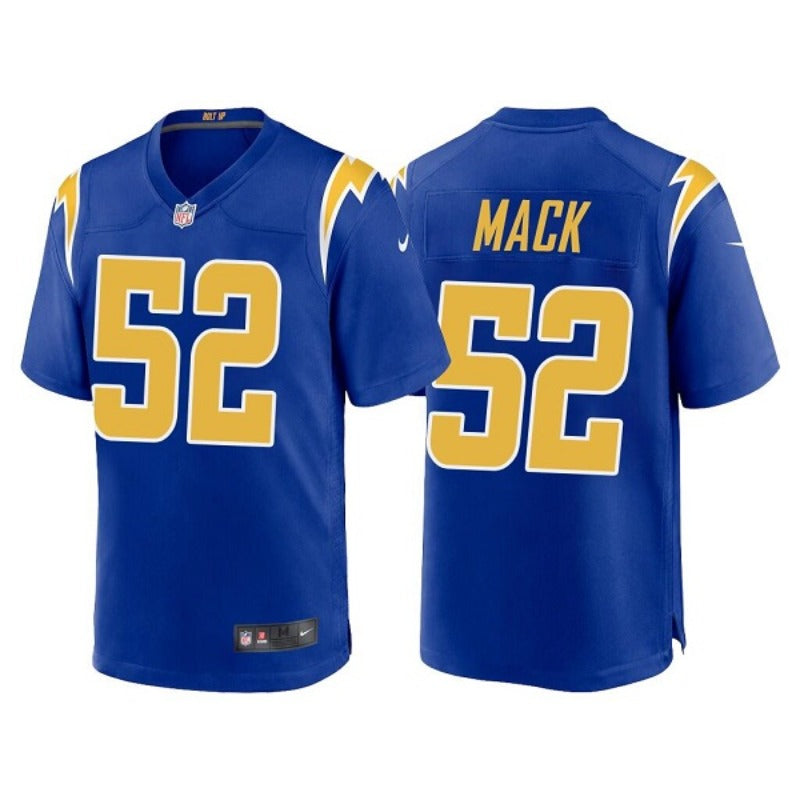Adult Los Angeles Chargers Khalil Mack NO.52 Football Jerseys
