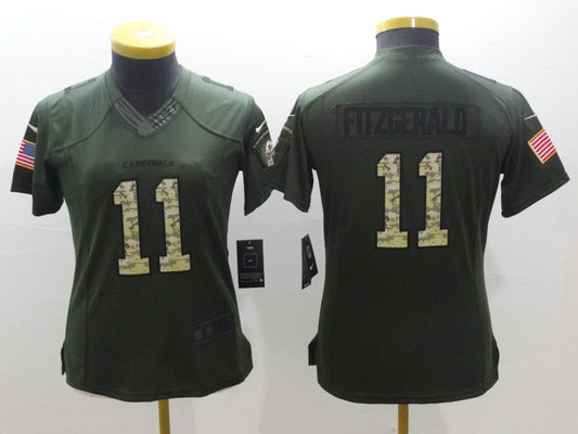 Women Arizona Cardinals Larry Fitzgerald NO.11 Football Jerseys
