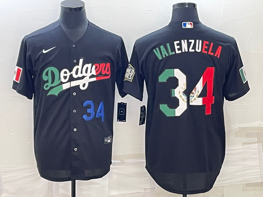 Men/Women/Youth Los Angeles Dodgers Fernando Valenzuela #34 baseball Jerseys