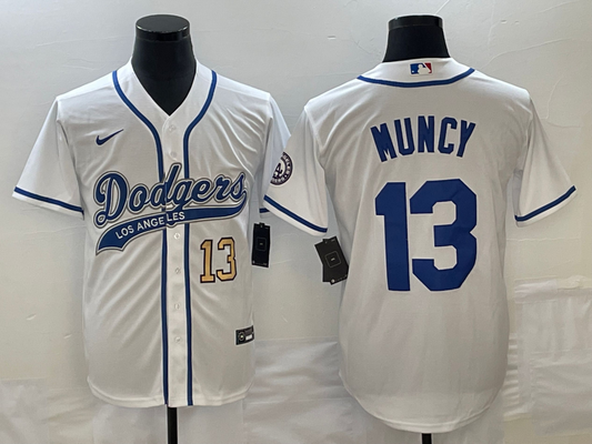 Men/Women/Youth Los Angeles Dodgers Max Muncy #13 baseball Jerseys