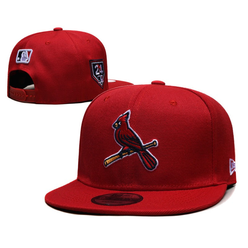 St. Louis Retro Cardinal Red Baseball Cap | Vintage Gateway Red Bird Game Day Hats