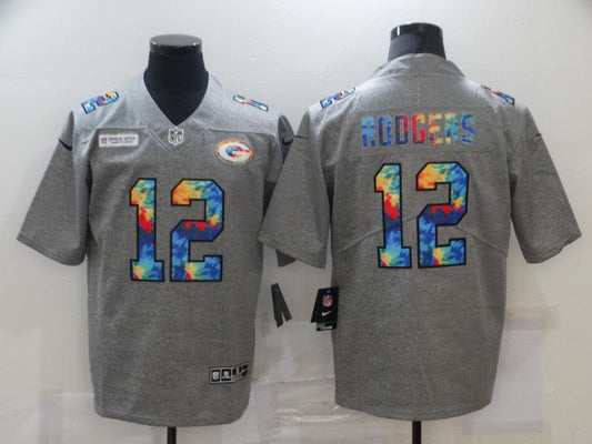 Adult Green Bay Packers Aaron Rodgers NO.12 Football Jerseys