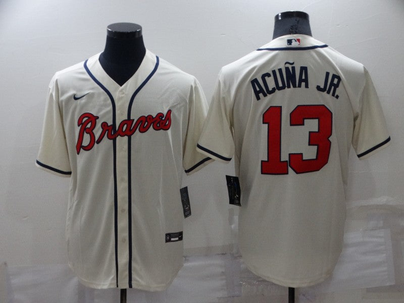 Men/Women/Youth Atlanta Braves Ronald Acuña Jr. #13 baseball Jerseys
