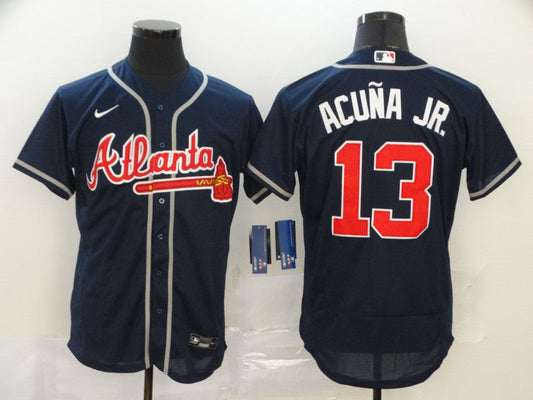 Men/Women/Youth Atlanta Braves Ronald Acuña Jr. #13 baseball Jerseys