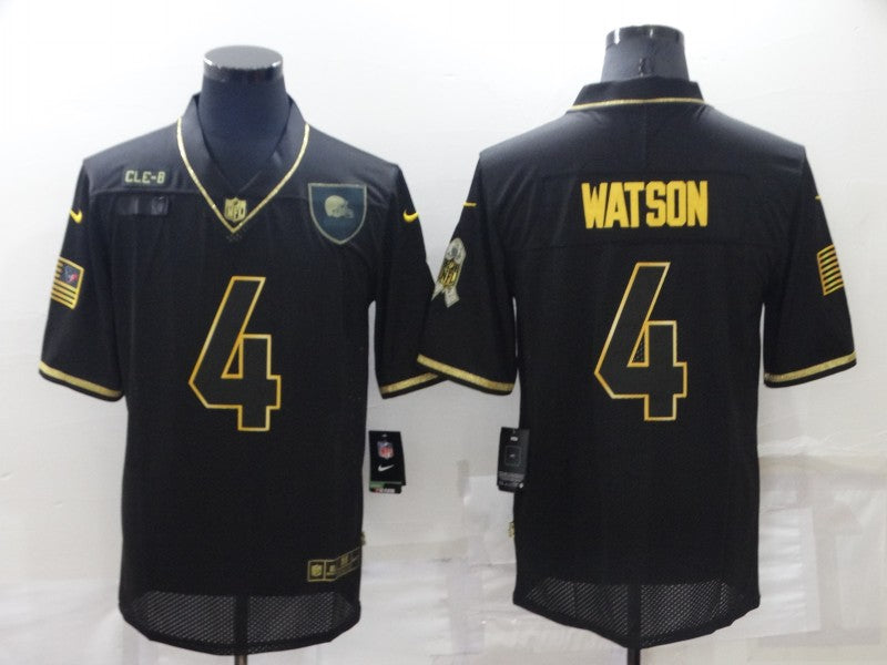 Adult Cleveland Browns DESHAUN WATSON NO.4 Football Jerseys