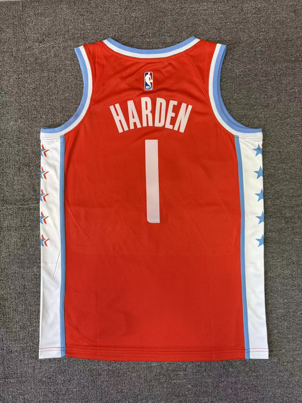 2026 New Arrival Los Angeles Clippers James Harden NO.1 basketball Jersey
