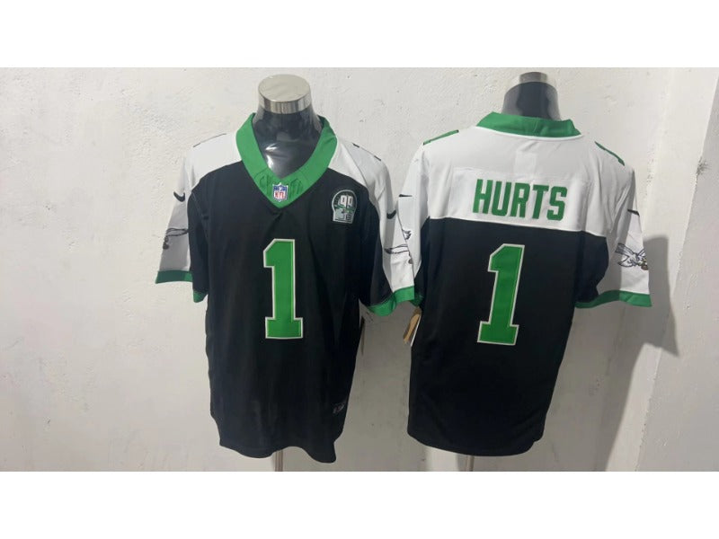 Adult Philadelphia Eagles Jalen Hurts NO.1 Football Jerseys