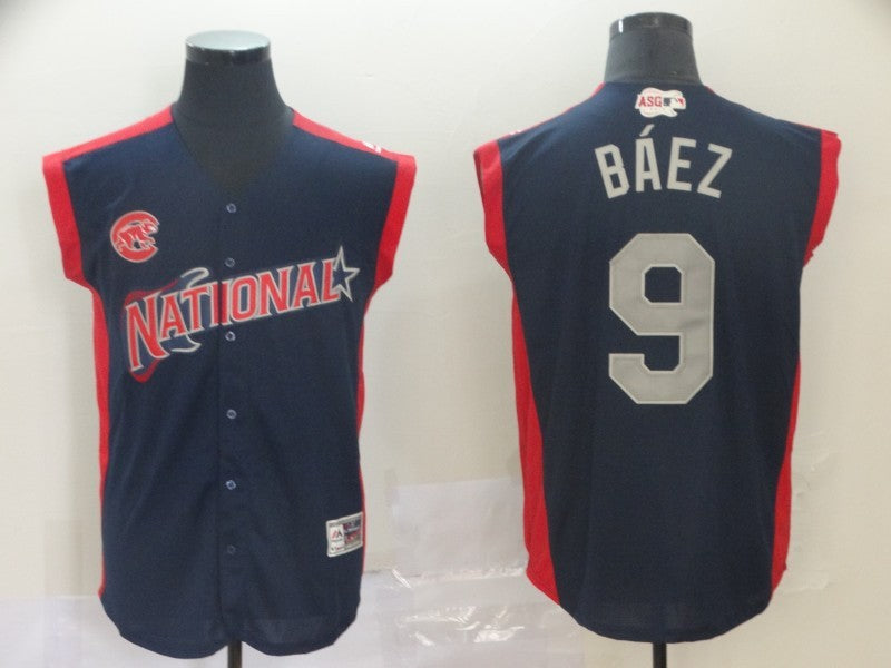 Men/Women/Youth Chicago Cubs Javier Báez #9 baseball Jerseys
