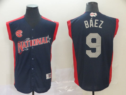Men/Women/Youth Chicago Cubs Javier Báez #9 baseball Jerseys