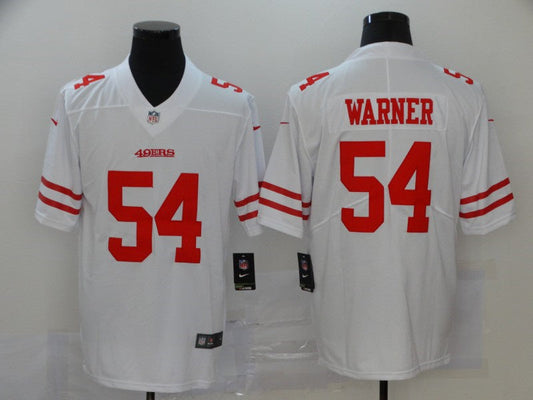 Adult San Francisco 49ers Fred Warner NO.54 Football Jerseys