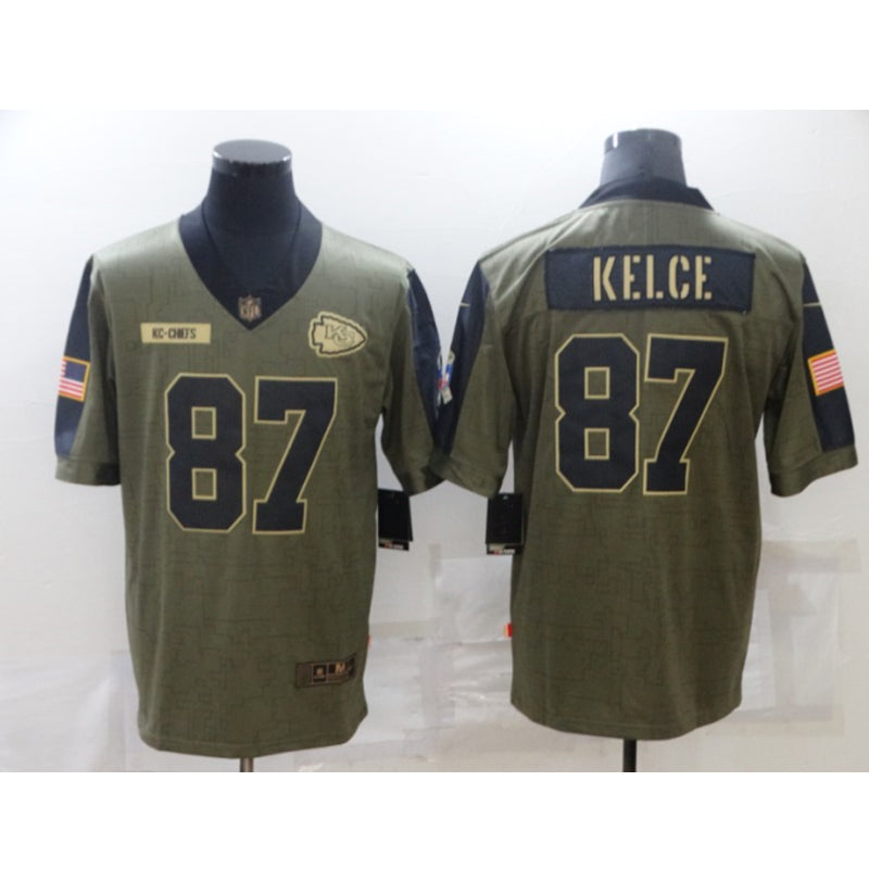 men/women/kids KC.Chiefs Kelce NO.87 Football Jersey