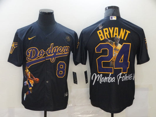 Men/Women/Youth Los Angeles Dodgers Kobe Bryant  #24 baseball Jerseys
