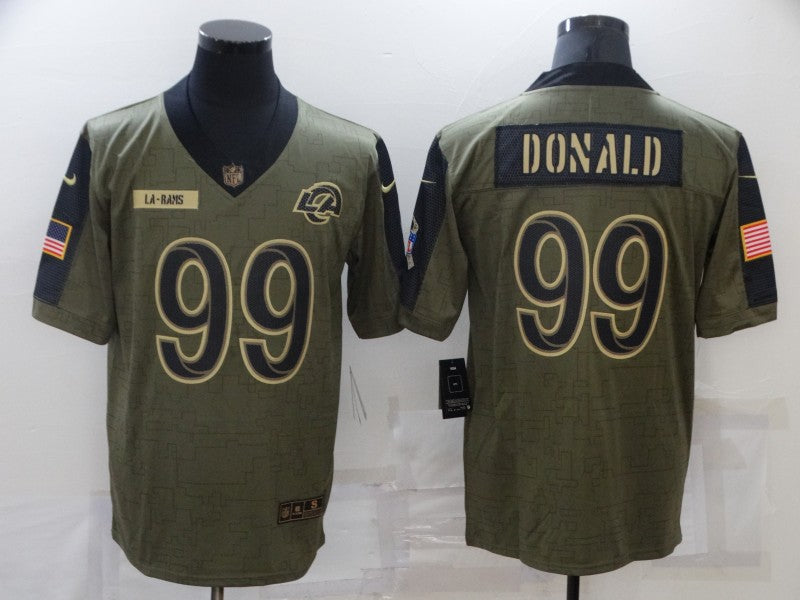 Adult Los Angeles Rams Arron Donald NO.99 Football Jerseys