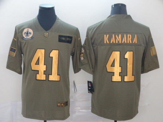 Adult New Orleans Saints Alvin Kamara NO.41 Football Jerseys