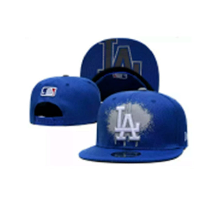 Vintage LA Stitched Baseball Cap - Premium 3D Embroidered Retro Snapback & Fitted (38 Styles)