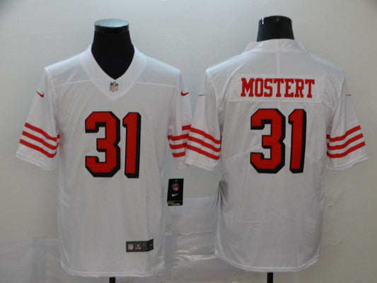 Adult San Francisco 49ers Raheem Mostert NO.31 Football Jerseys