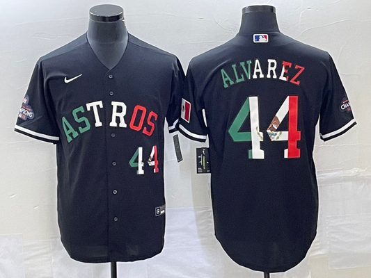 Men/Women/Youth Houston Astros Yordan Álvarez #44 baseball Jerseys