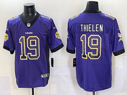 2025 Adult Minnesota Vikings Adam Thielen NO.19 Football Jerseys