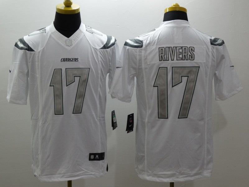 Adult Los Angeles Chargers Philip Rivers NO.17 Football Jerseys