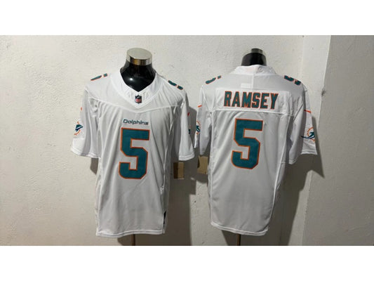 Adult Miami Dolphins Jalen Ramsey NO.5 Football Jerseys
