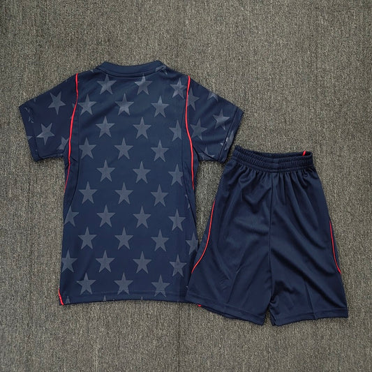 Kids United states 2026 world cup away soccer Jersey custom name and number