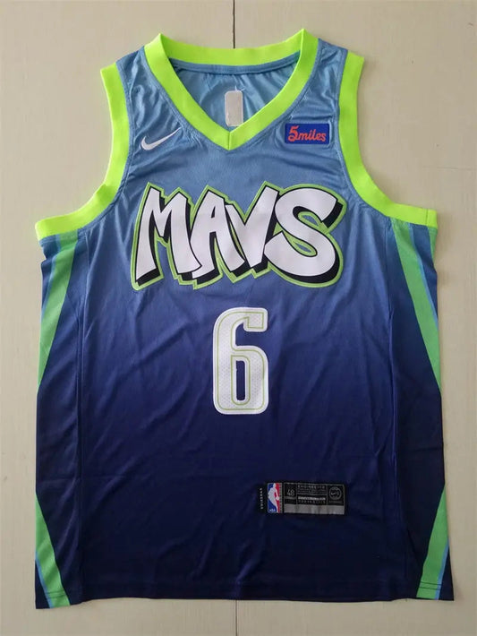Dallas Mavericks Kristaps Porzingis NO.6 Basketball Jersey
