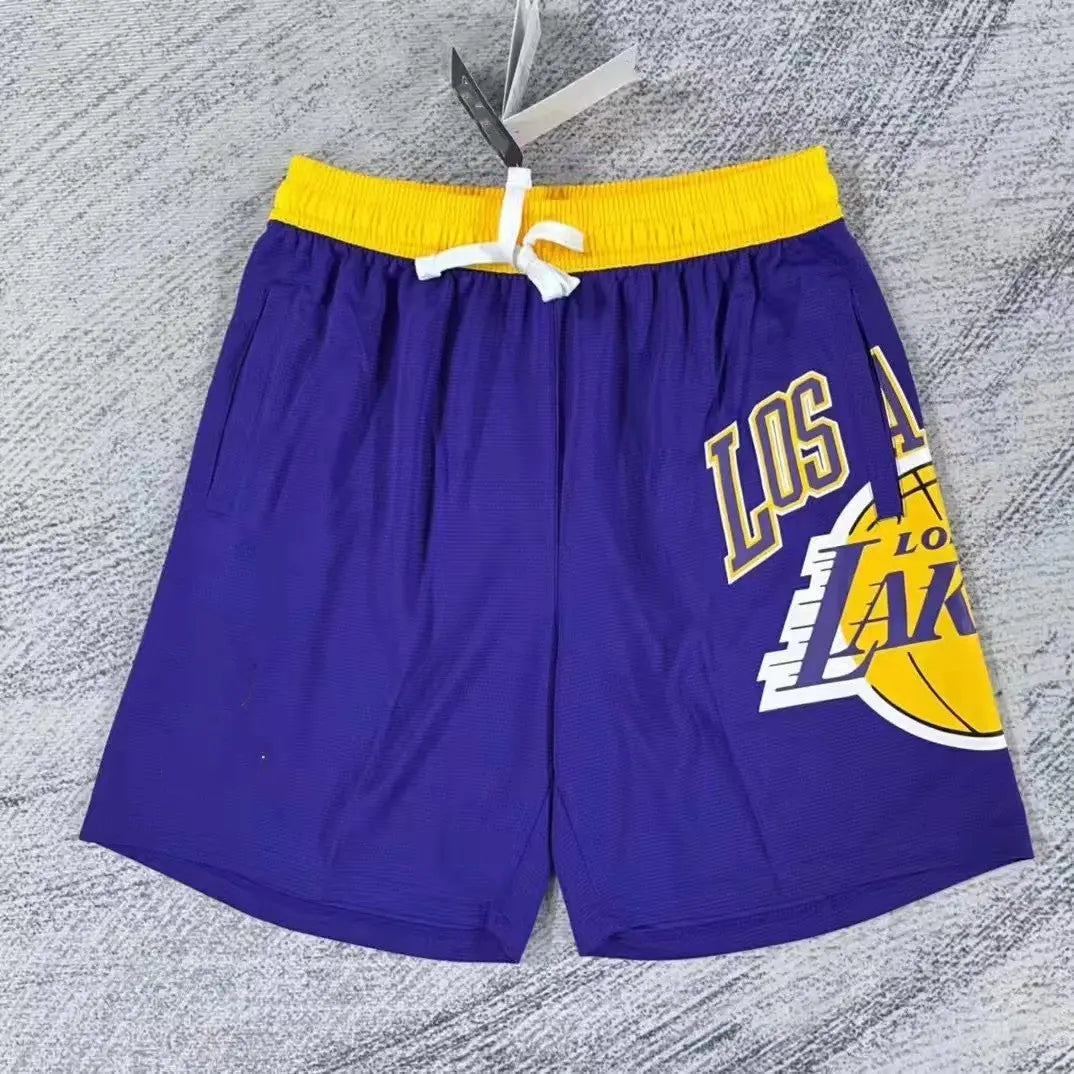 Los Angele lakers purple Basketball Shorts