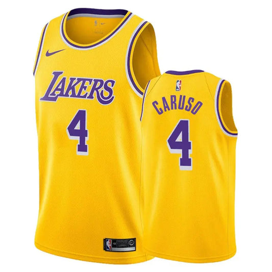 Los Angeles Lakers Alex Caruso NO.4 Basketball Jersey