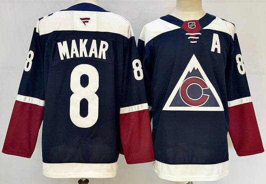 Men's Colorado Avalanche Cale Makar #8 Fanatics Navy Player Jersey