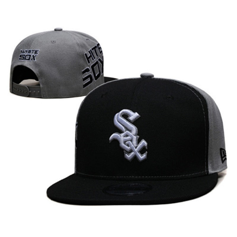 Chicago Retro Black & White Baseball Cap | Vintage Southside Game Day Hats