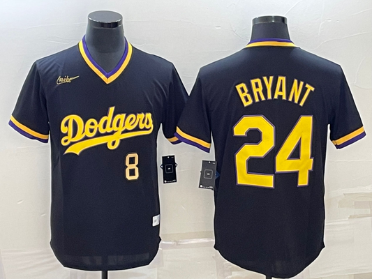 Men/Women/Youth Los Angeles Dodgers Kobe Bryant  #24 baseball Jerseys