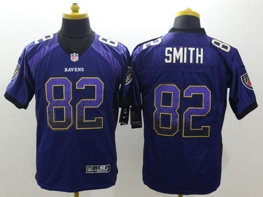 Adult  Baltimore Ravens Jimmy Smith NO.82 Football Jerseys