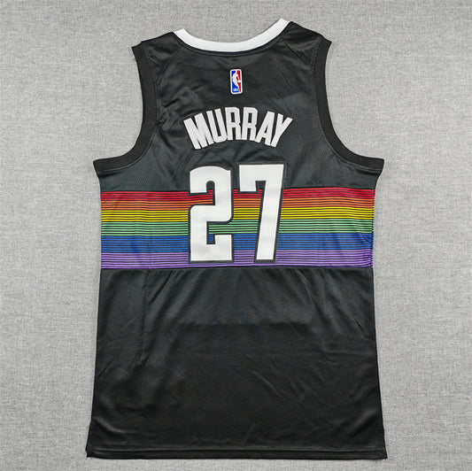 Denver Nuggets Jamal Murray NO.27 black Basketball Jersey