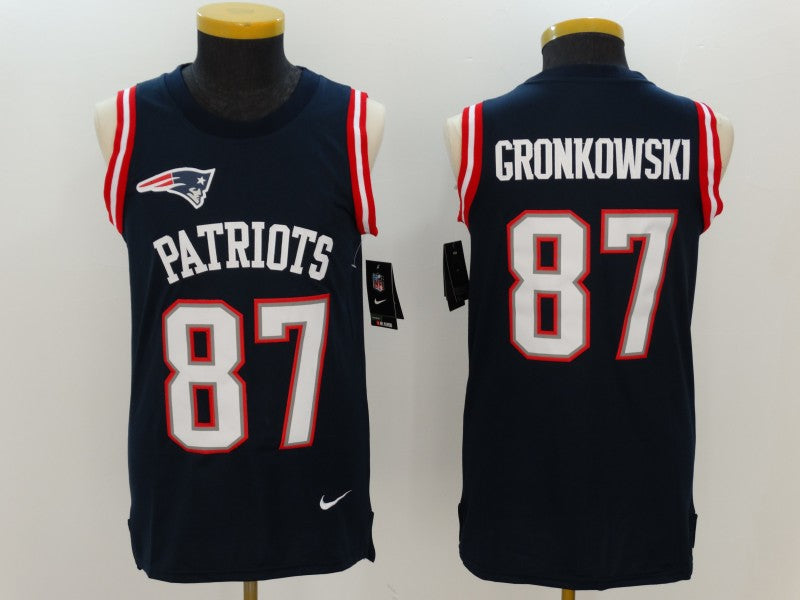 Adult New England Patriots Rob Gronkowski NO.87 Football Jerseys