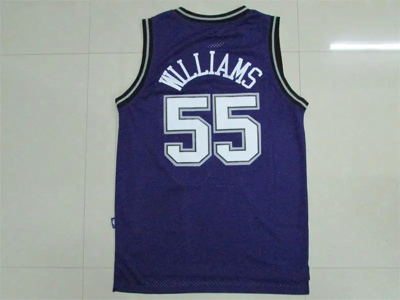 Sacramento Kings Williams NO.55 Basketball Jersey