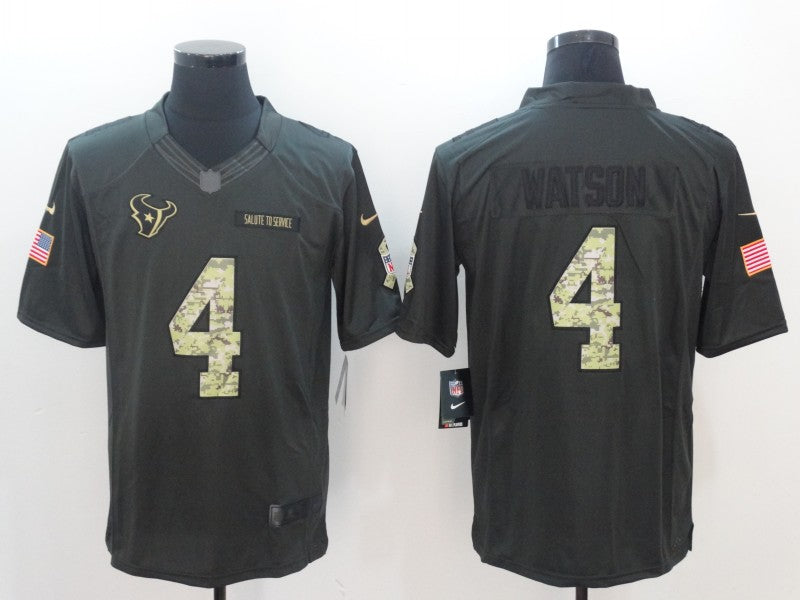 Adult Houston Texans Deshaun Watson NO.4 Football Jerseys