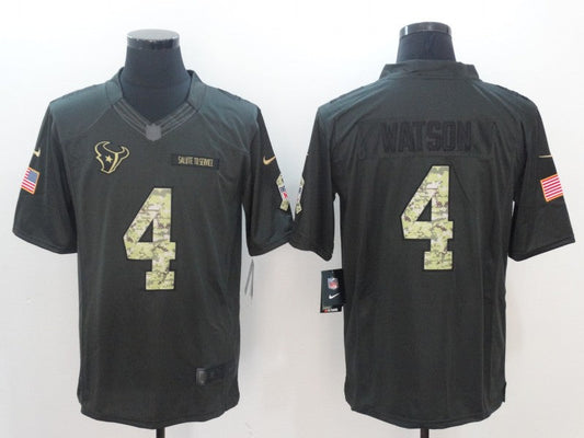 Adult Houston Texans Deshaun Watson NO.4 Football Jerseys